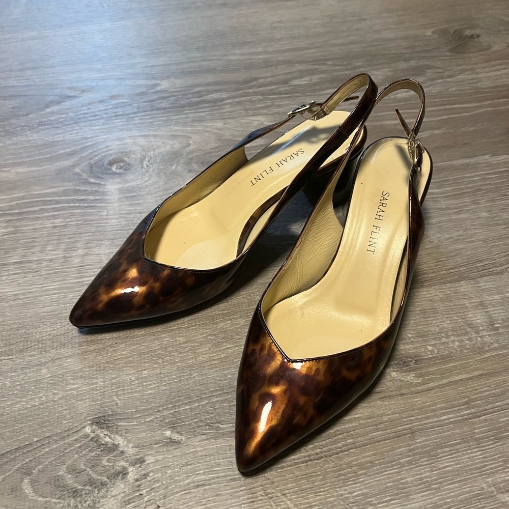 Sarah Flint Parker Sling Heels